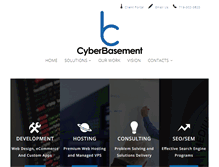 Tablet Screenshot of cyberbasement.com